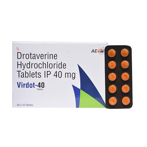 DROTAVERINE HYDROCHLORIDE 40MG