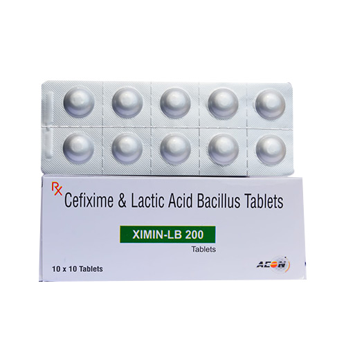 CEFIXIME 200 MG WITH LACTIC ACID BACILLUS